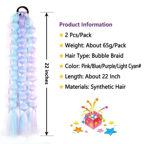 Bubble Ponytail Extensions 22" view 3
