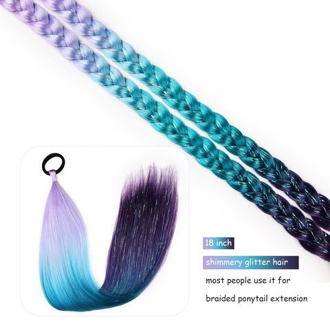 2PCs Small Cute Messy Bun Hair Pieces Thin Hair Women Mini H view 2