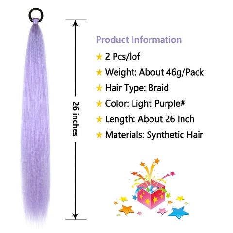 16 Inch Ponytail Extension Drawstring Ponytail for Women Cur view 6
