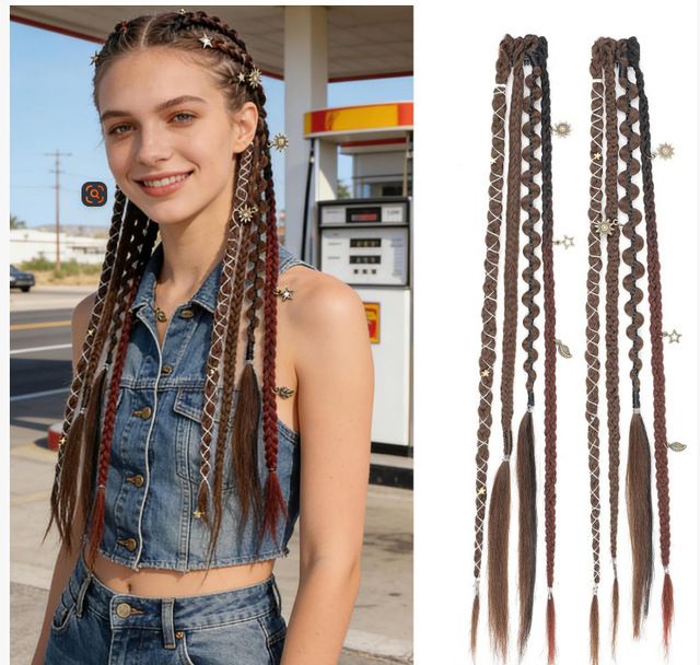Instant Elastic Dread Ponytail 22"