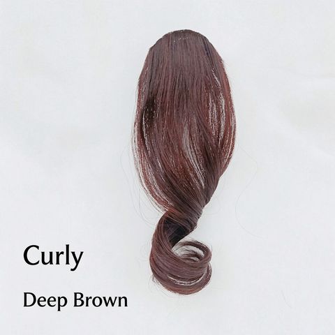 Curly Clip in Hair Extension Synthetic Wavy Hairpiece Natura view 5