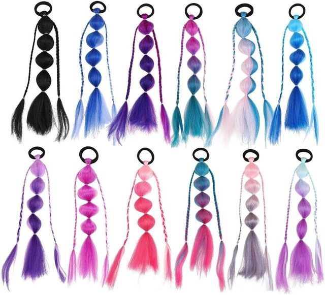 Clip-in Dreadlock Extensions 24 Inch 3-Piece Handmade Soft Crochet Loc Dreads with Clips
