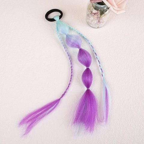 1PC Girls Synthetic-Fiber Material Machine Double Weft Braid view 3