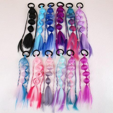 1PC Girls Synthetic-Fiber Material Machine Double Weft Braid view 5