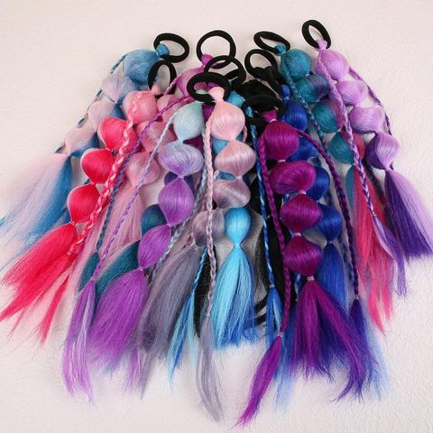 1PC Girls Synthetic-Fiber Material Machine Double Weft Braid view 6